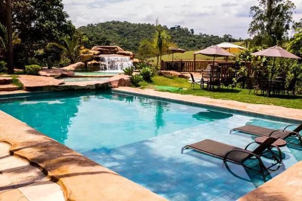 Hotel Fazenda Horizonte Belo Brumadinho Bagian luar foto